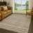 Machine Washable Indoor/Outdoor Chantille ACN2436 Stripes Rug-616814088-616814092