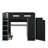 Full Size Wood Loft Bed With Desk,Wardrobe,Ample Storage Space And RGB LED Light-117530355