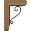 Edwards Single Brace Craftsman Ironcrest Bracket-108926956-108926958