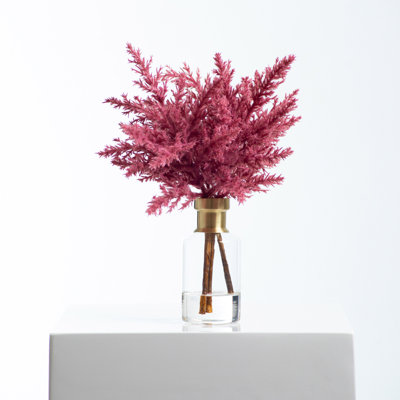 Silk Pampas Grass Arrangement in Vase