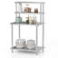 91 cm W Stainless Steel Shelving Unit