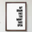 Too Many Tabs - Picture Frame Typography-62807753-62807754