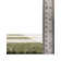 Tereon Checkered Machine Made Power Loom Polypropylene Plastic Indoor/Outdoor Area Rug in Green