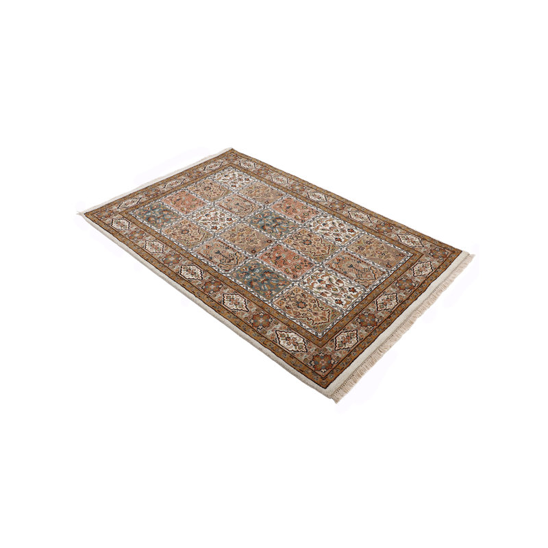 Bakhtiar Oriental Wool Hand Woven Area Rug, Rectangle 140 x 200cm