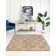 Tapis à poils longs Everly Quinn Ruby