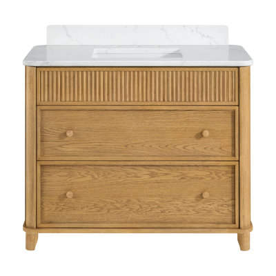 Kennedy Bathroom Vanity In Natural Enhanced Oak