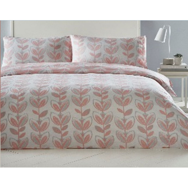 Bollington Floral Reversible Duvet Cover Set, Double Duvet Cover + 2 Standard Pillowcases, Cora