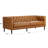 Woodford Genuine Leather 84.6'' Sofa-1910885587