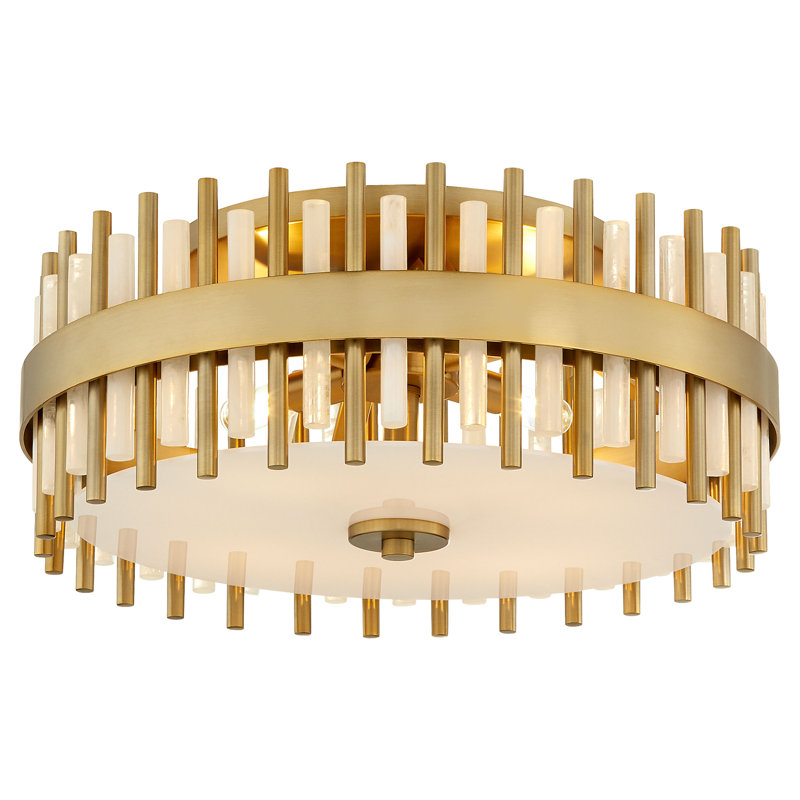 Cassio Frosted Glass Flush Mount