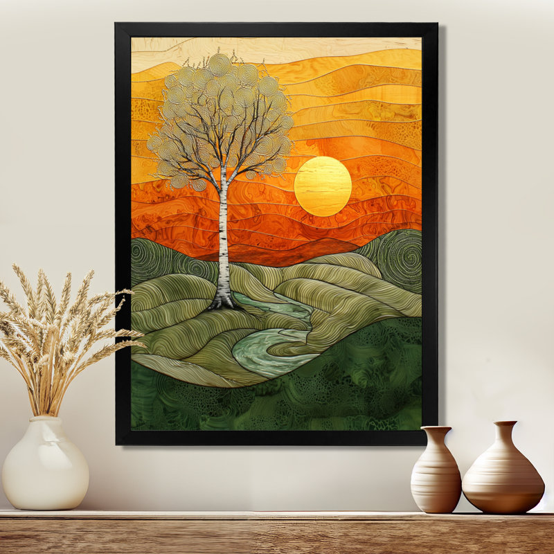 Whittlesey - paysages, impressions d'art mural, Noir, H 20 po x l 12 po, Reproduction encadrée d'une seule photo