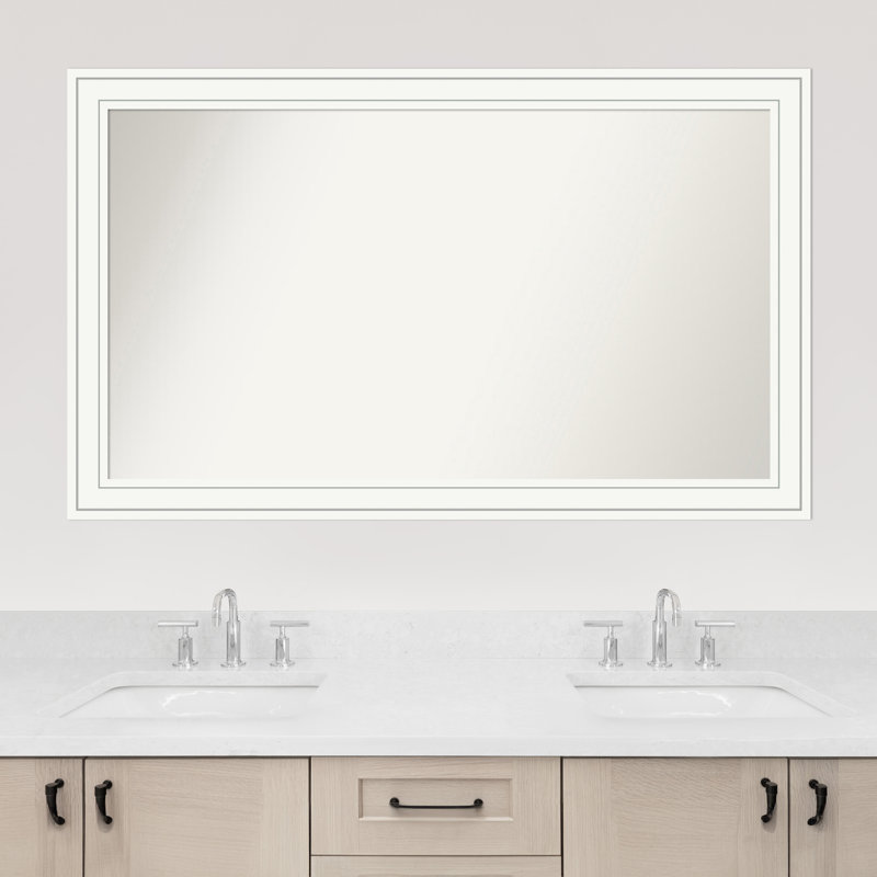 Emoni Solid Wood Wall Mirror, 31" x 51"