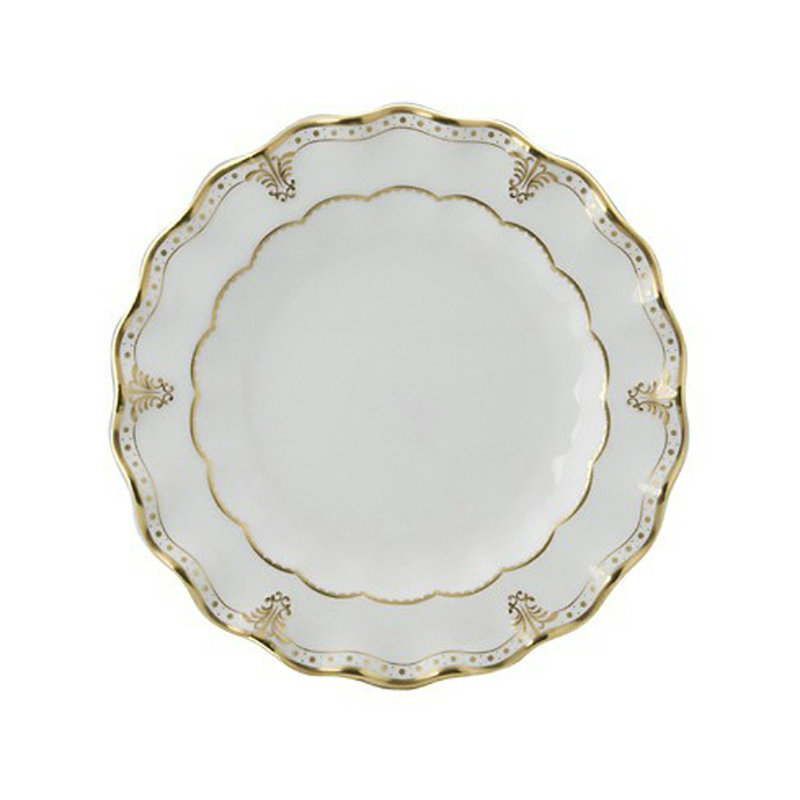 Eliz Handmade Bone China Salad/Dessert Plate
