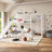 Metal Loft Bunk Bed With Basketball Hoop, Pull-Up Rings, Climbing Wall, And Bookshelves For Fun And Learning-1380988336-1387956182