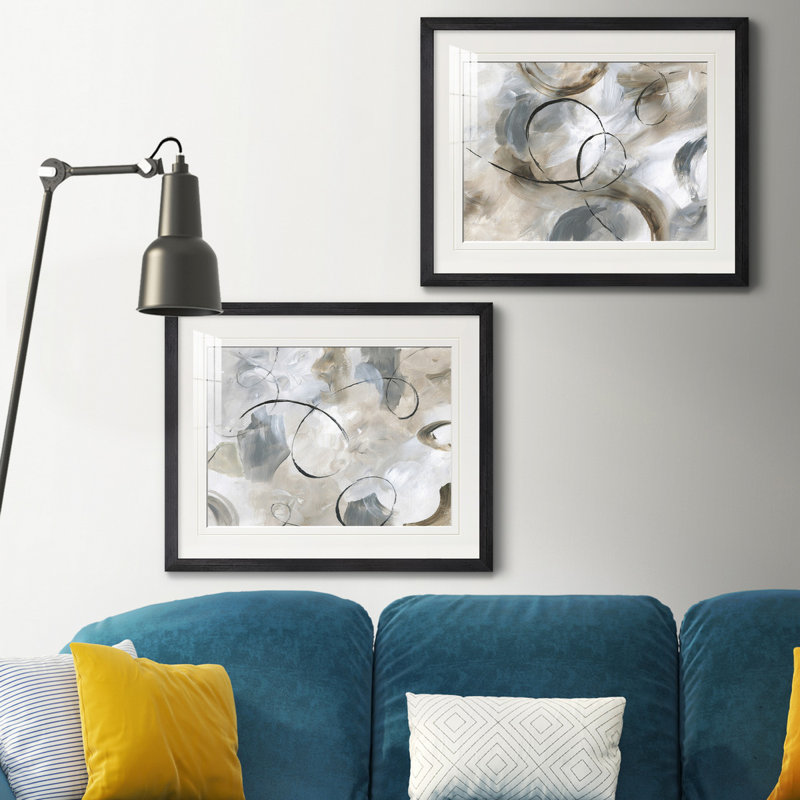 Reproduction de photo sur toile, Papier encadré noir, Blanc mat