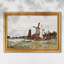 Moulin à vent à Zaandam, 1871 - Claude Monet - Toile encadrée sur mesure-241321476-241321481-241321532