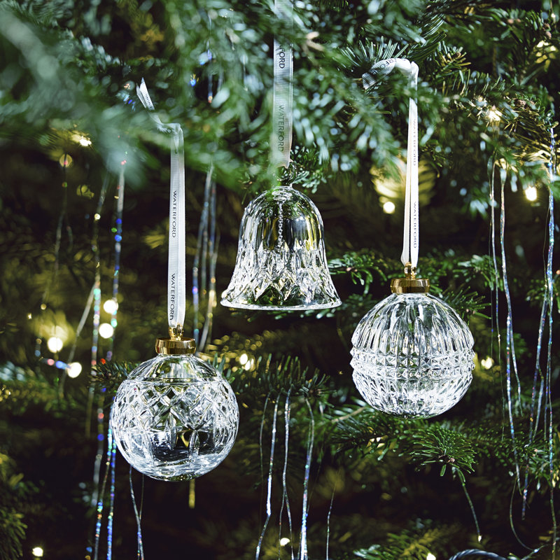 Lismore Bauble Green, Clear