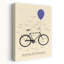 Anatomie d'une bicyclette, paysage contemporain abstrait, art mural-129549120