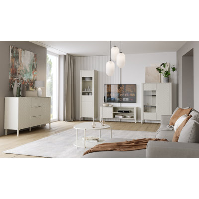 Ronisue Unfinished TV Stand for TVs up to 65"