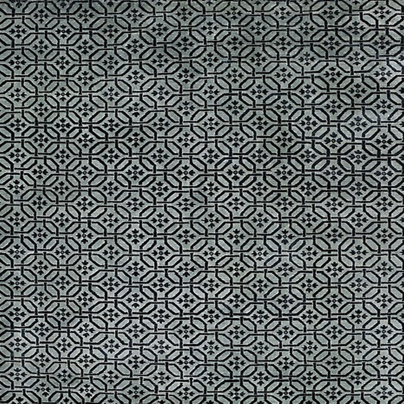 Tapis gris Morganti, Carré 6 pi