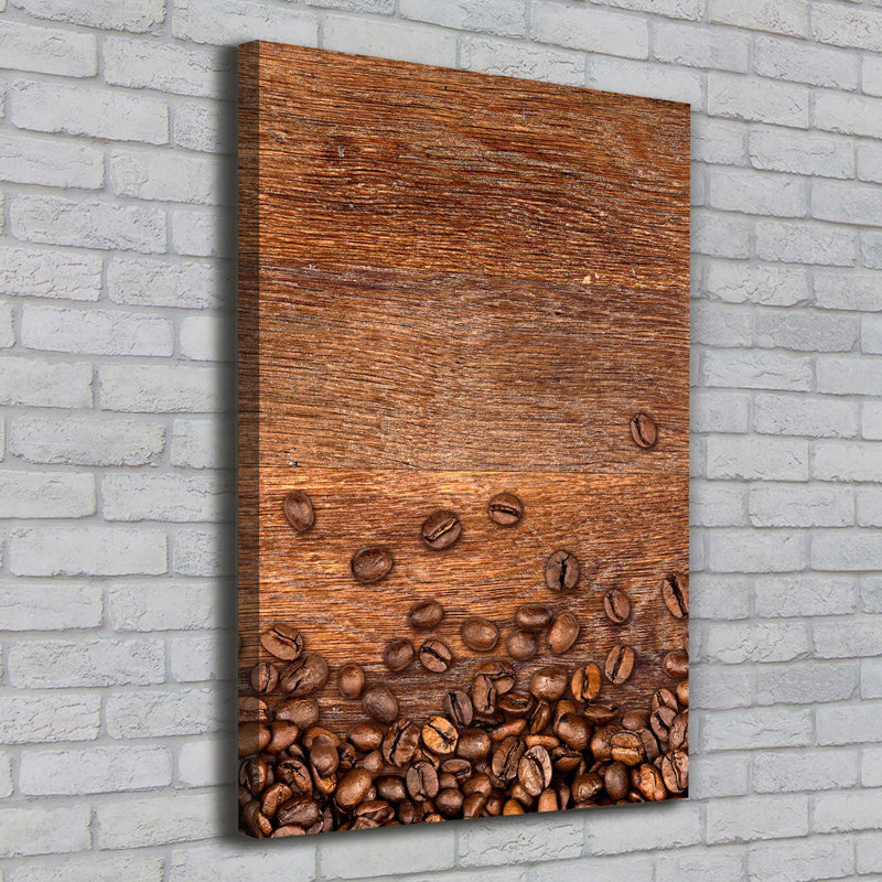 Coffee Beans - Wrapped Canvas Print