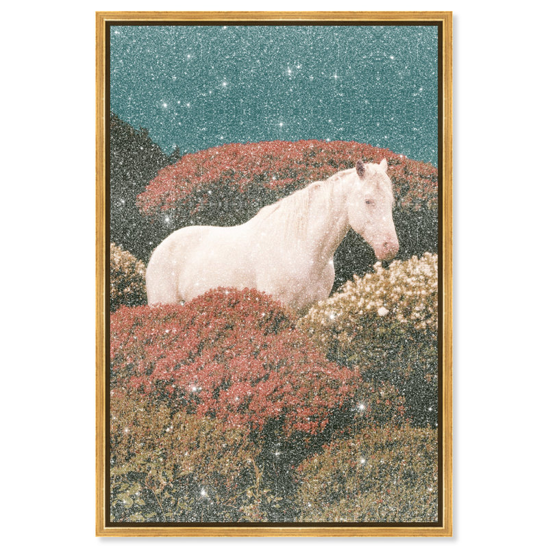 The Prince Print by Oliver Gal, 31"H x 46"W, Gold Floater Frame