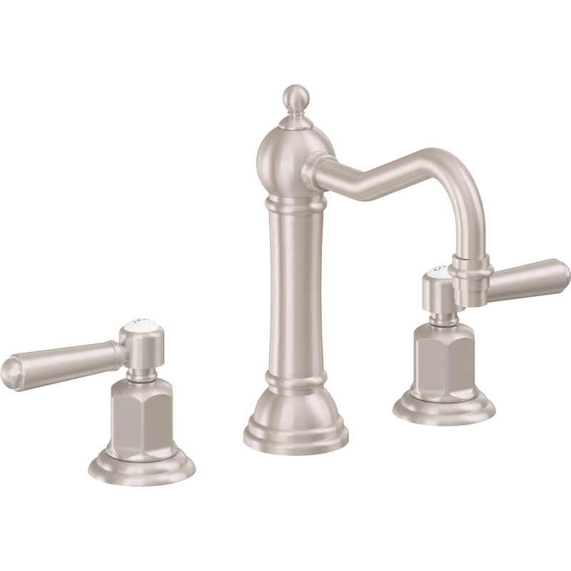 Montecito 8" Widespread Lavatory Faucet, Satin Nickel