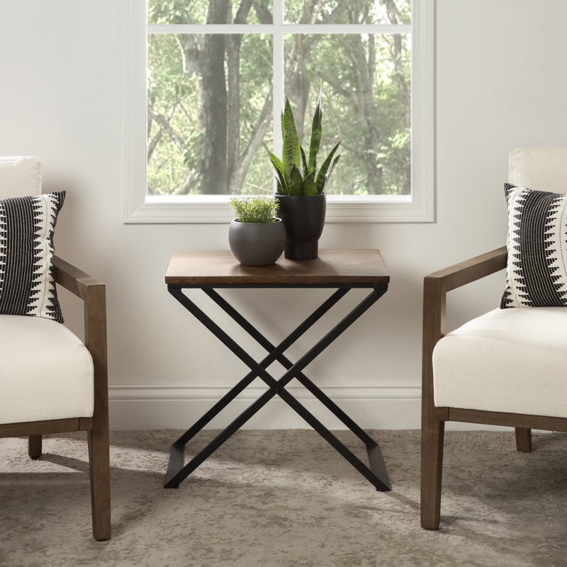 Table de bout Egmont, Plateau naturel / base noire