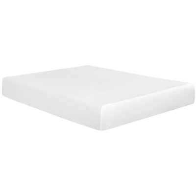 Super Plush 10 In. Medium Gel Memory Foam Mattress For California King Size Bed In A Box With Breathable White Aloe Vera Cover