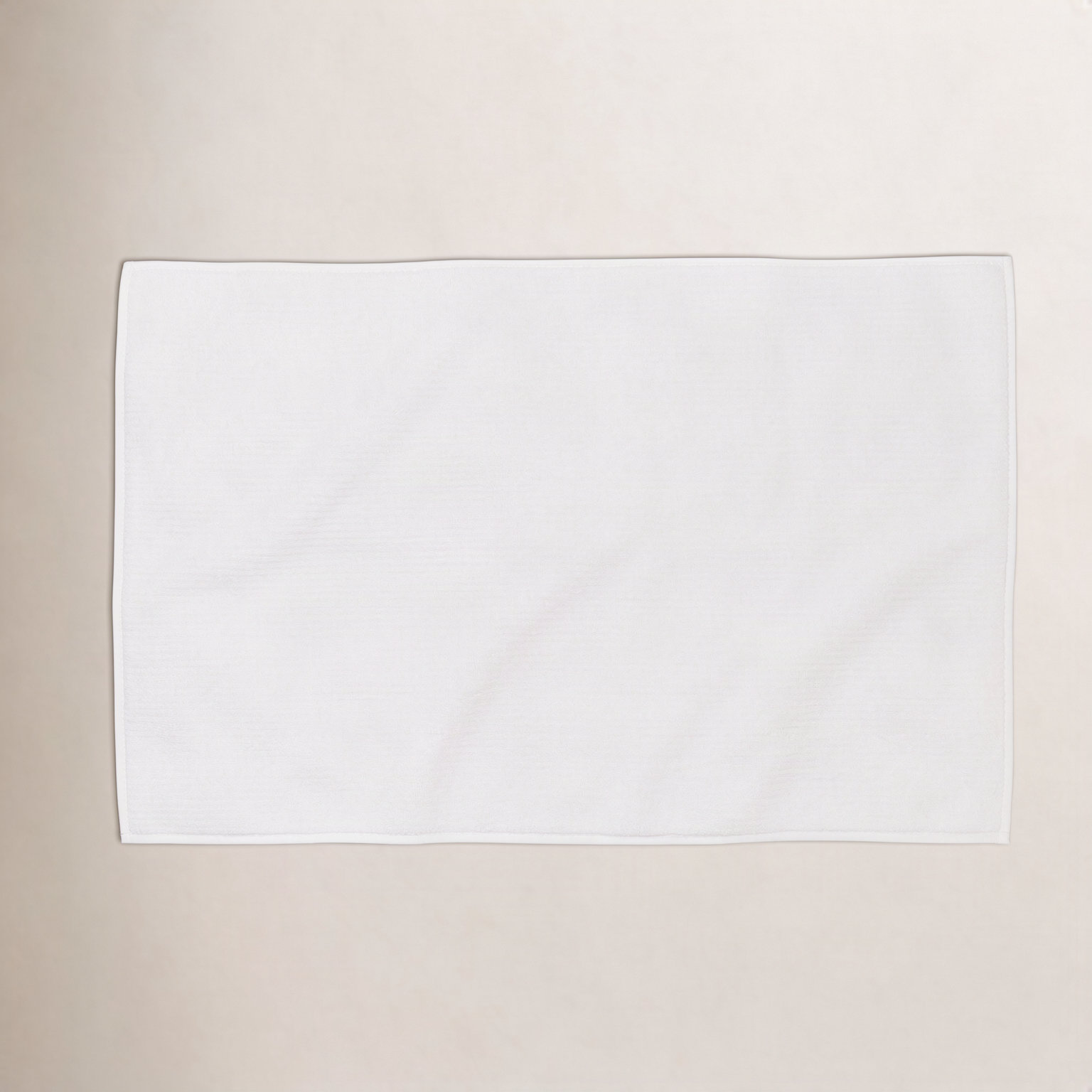 Temescal Organic Bath Mat, Alpine White
