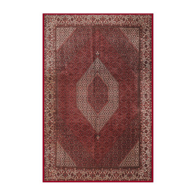 Tapis traditionnel rouge / brun Depelteau