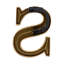 Heurtoir de porte lettre monogramme-15229961-15229951