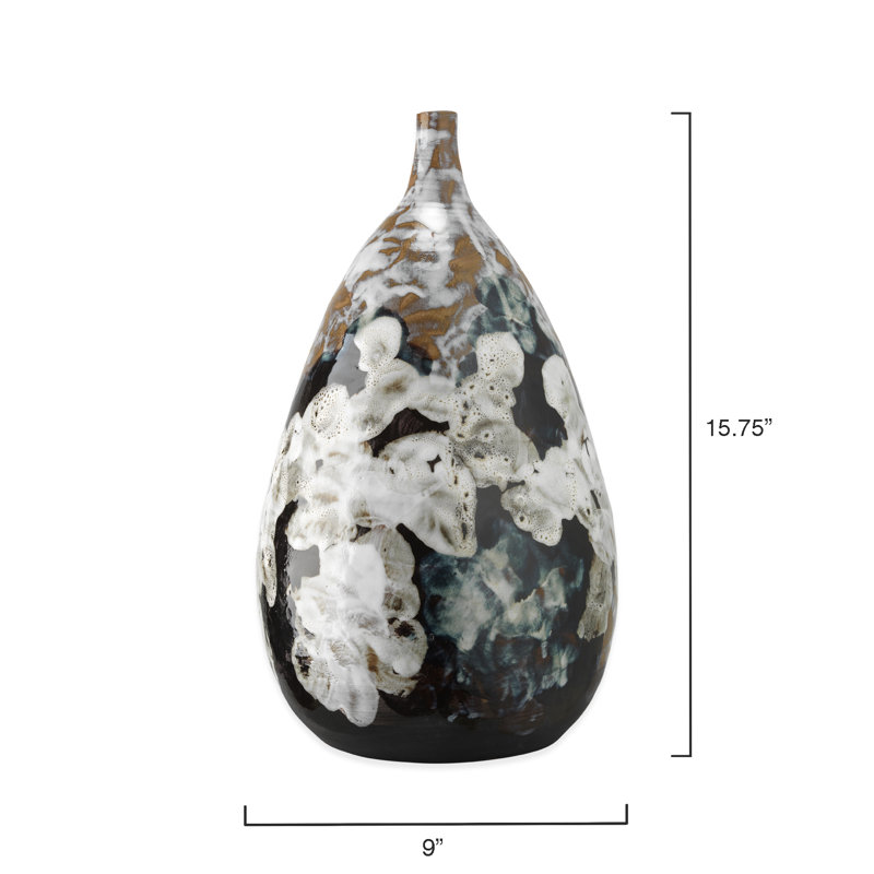 Vase de table en céramique Breylynn