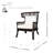 Zelma Rattan Wingback Armchair