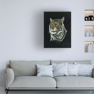 Dave Bartholet Tiger Portrait Canvas Art