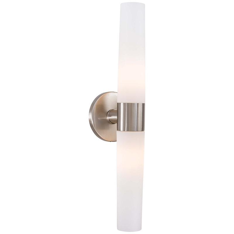 Saber 2 - Light Dimmable Vanity Light, Brushed Nickel, LED