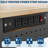 48" x 24" Heavy-Duty Workbench with Drawer, 6-Level Adjustable Height, Rubberwood Top & Pegboard