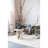 Kyondra Ceramic Floor Lamp with Linen Shade, Sand