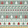 Doug Deers Trees and Merry Christmas Lettering Bows Bells Multi-Purpose Fabric