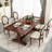 Quality solid wood dining table-109080804