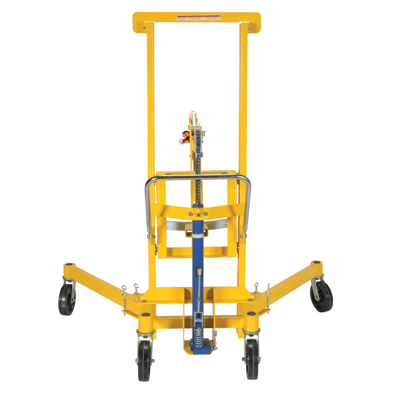Dc Portable Drum Transporter, H 72,25 po x l 68,88 po x P 50 po