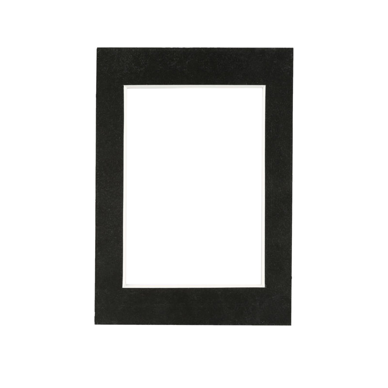 Nicola Spring - Picture Mount, Black, 18cm H x 12.5cm W x 0.5cm D