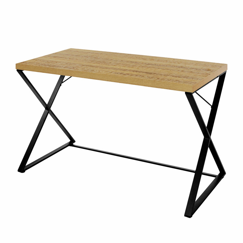 Bureau d'écriture industriel 47,2 po Doraline, Chêne
