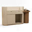Bureau de réception rectangulaire Modern