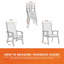 Housse pour chaise de patio Basics