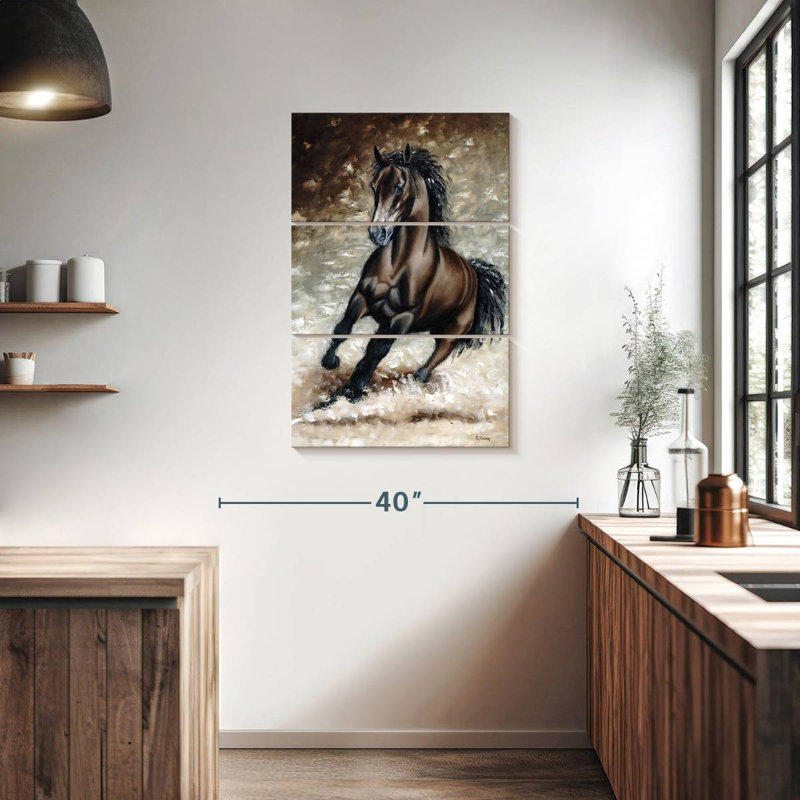Brampt Frisky Arabian, 38" H x 24" W