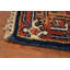 Tapis de couloir indien bleu marine 3 x 10