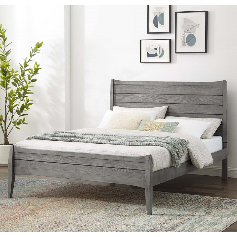 Georgia Wood Platform Bed, King