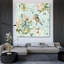 Alcott Hill® Audit, Lisa, toile tendue avec châssis «Mint Crush 05 on Mint»-86645592