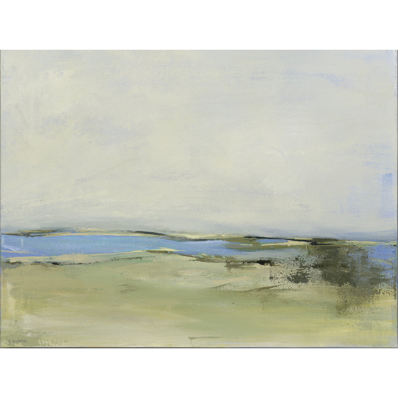 Proche du bord par Jacque Gouveia, Toile tendue, Pas de tapis, 30" H x 40" W