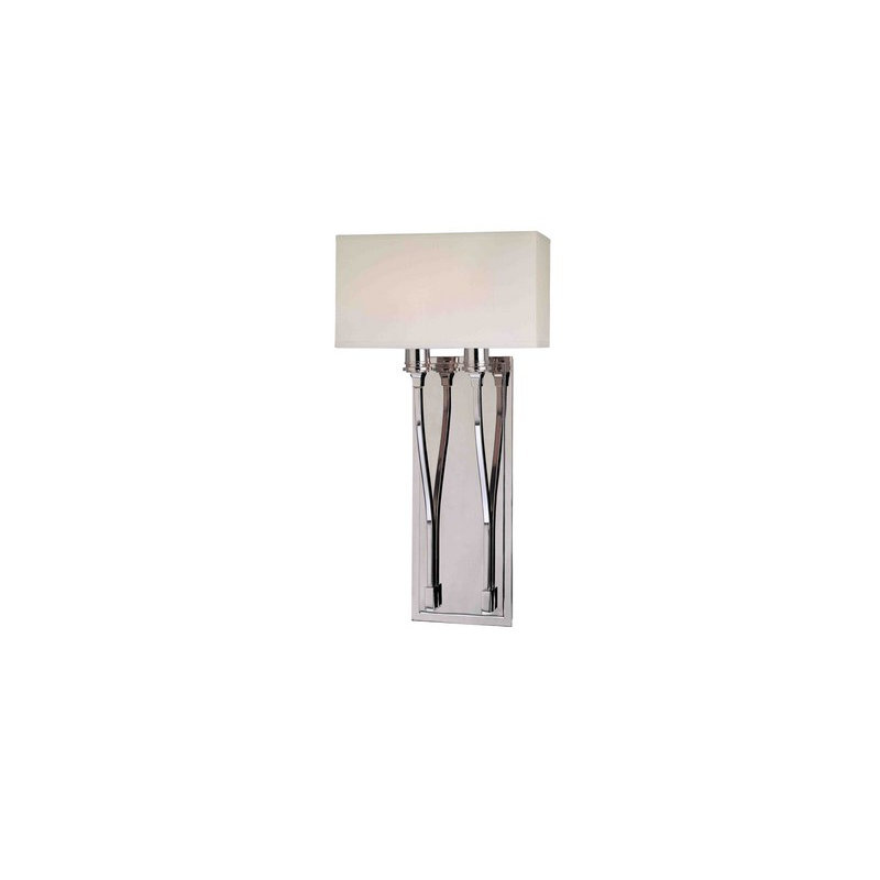 Selkirk 2 - Light Armed Sconce, Polished Nickel